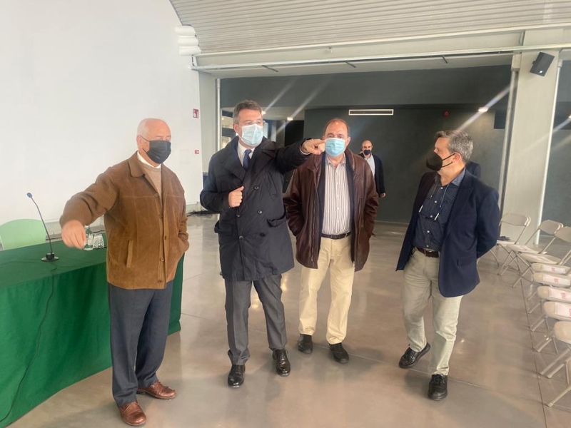 Foto 11: El president, Miquel Noguer, en la inauguració de la sala polivalent de la Fundació Els Joncs a Sarrià de Ter
