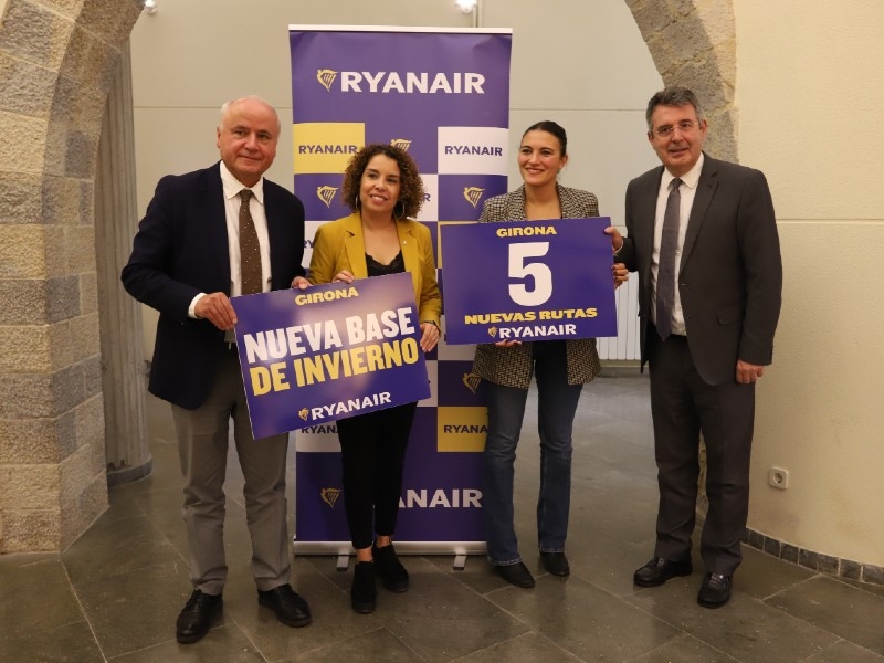 Foto 3: L'Aeroport de Girona - Costa Brava tindrà dos avions de base de Ryanair durant els mesos d'hivern
