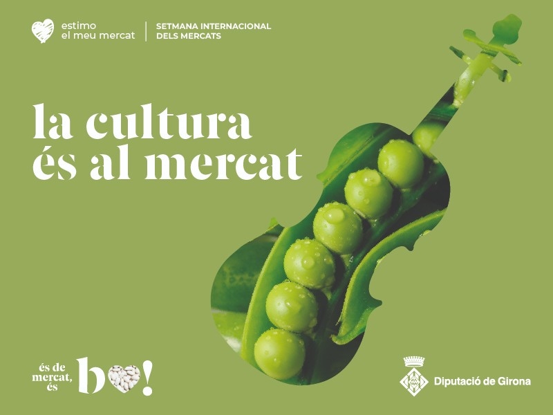 Foto : La cultura i la gastronomia s'entrellacen en la sisena edició de la Setmana Internacional dels Mercats