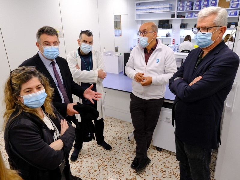 Foto 2: El Laboratori Clínic Territorial de Girona amplia un 30 % les seves instal·lacions al Parc Hospitalari Martí i Julià 