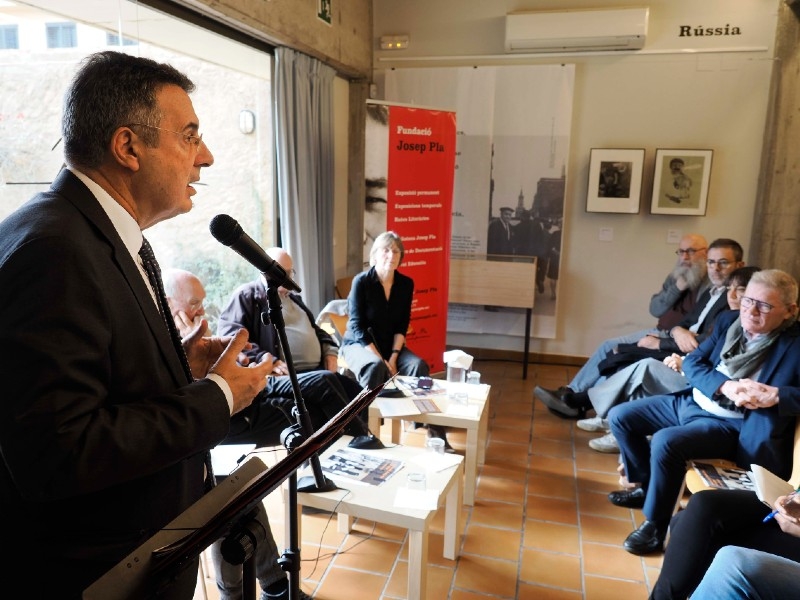 Foto 2: La Fundació Josep Pla celebra el 50è aniversari consolidada com a entitat de referència de la cultura catalana
