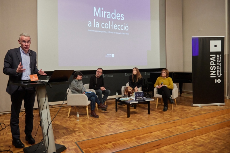 Foto 2: Presentació del llibre Mirades a la col·lecció: Una lectura contemporània a 100 anys de fotografia (1860-1960)</e