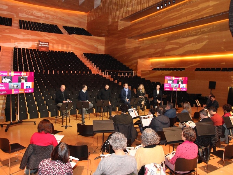 Foto : L'Auditori de Girona presenta la programació de la temporada 2024 