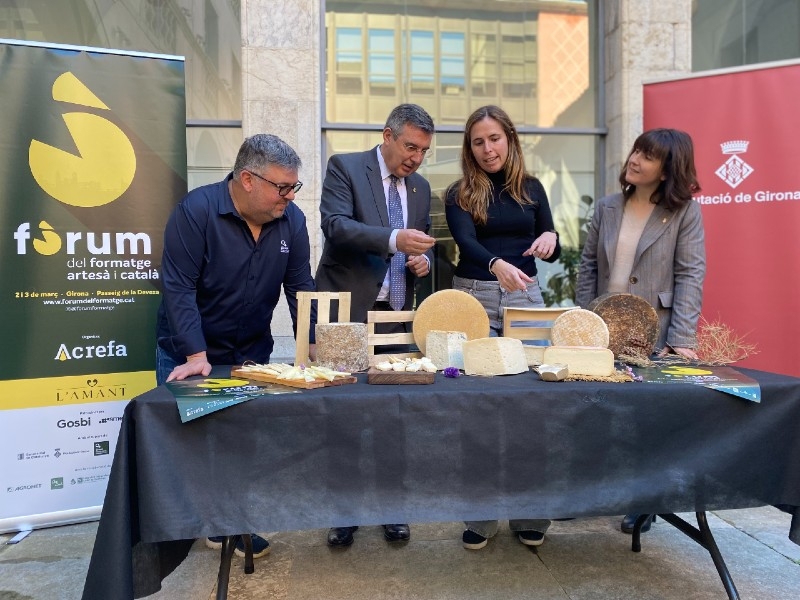 Foto : Sis espais temàtics per gaudir de l'univers del formatge artesà i català aquest cap de setmana a Girona
