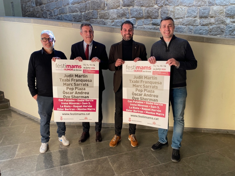 Foto : La vuitena edició del Festimams presenta deu espectacles d'humor en català del 13 al 16 de juny a Girona
