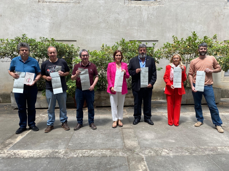 Foto 2 : Presentada a la Diputació de Girona una nova ruta dels maquis de 75,2 quilòmetres, entre Prats de Molló i Vidrà 