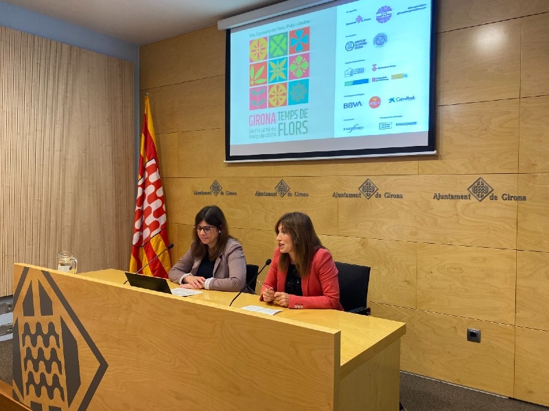 Foto : «Girona, Temps de Flors» celebra la 69a edició amb 137 projectes florals repartits en 109 espais de la ciutat
