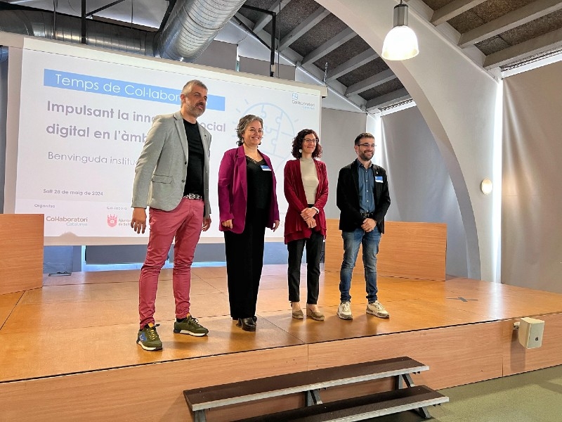 Foto : Jornada per impulsar la innovació social digital en l'àmbit local