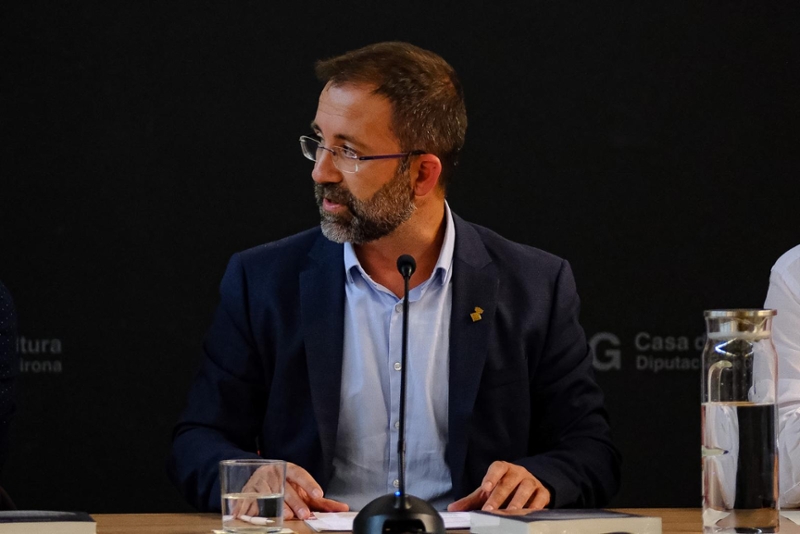 Foto 3 : Presentació del llibre Beguins a Girona d'Elvis Mallorquí, de la col·lecció «Francesc Eiximenis»