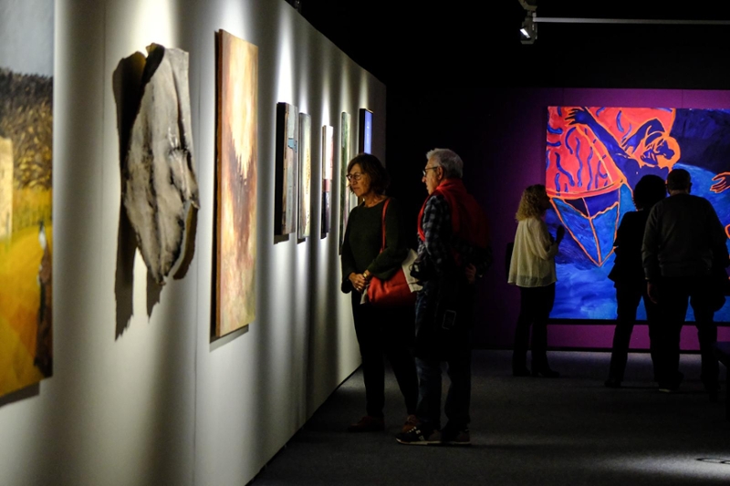 Foto 10: «Expoart. Del 1984 al 2002, innovant», a la Casa de Cultura de la Diputació de Girona