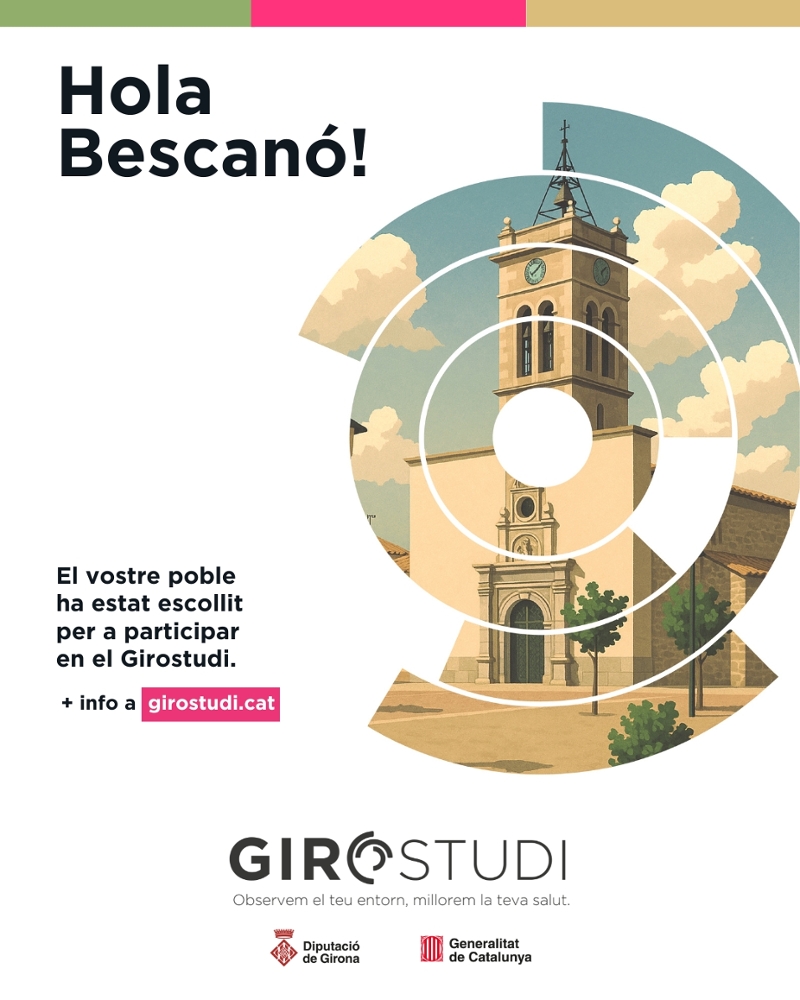 Foto 2: El Girostudi començarà el 16 de febrer de 2026 i mobilitzarà divuit municipis gironins en una recerca pionera en salu