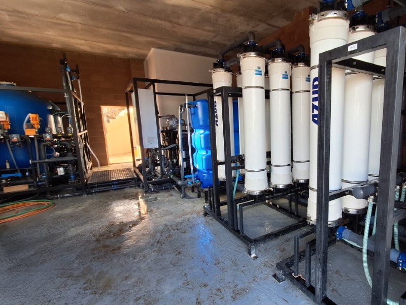 Foto : Portbou ja s'abasteix de l'aigua de l'embassament tractada a la nova potabilitzadora, construïda pel Consorci d'Aigüe