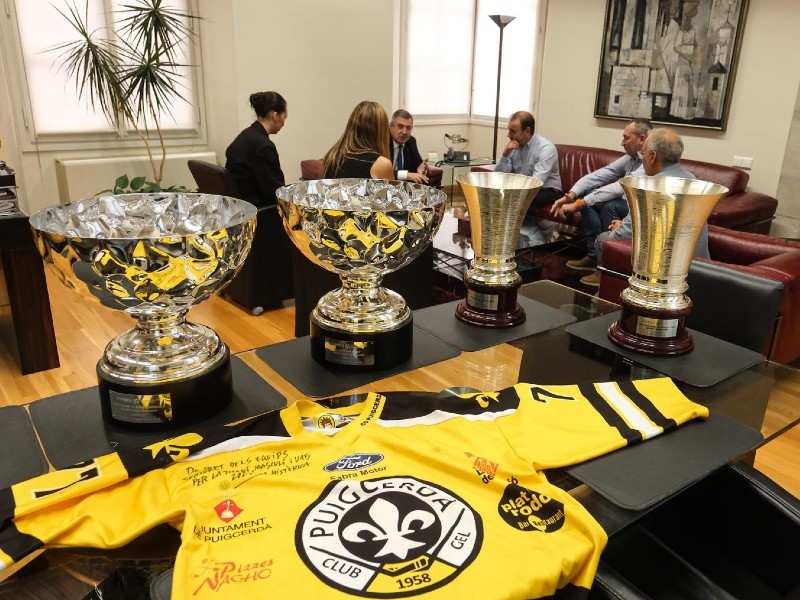 Foto 5: Recepció institucional al Club Gel Puigcerdà pels èxits de la temporada 2024-2025, la millor de la seva història

