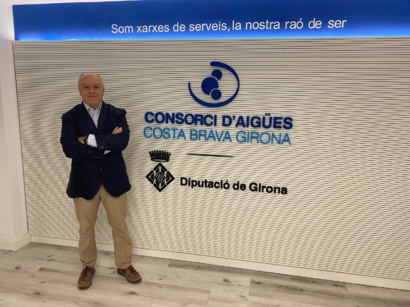 Foto : Lluís Sala, nou gerent en funcions del Consorci d'Aigües Costa Brava Girona
