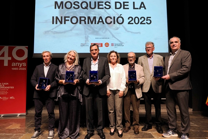 Foto 12: Les Mosques de la Informació 2025 reuneixen els periodistes gironins