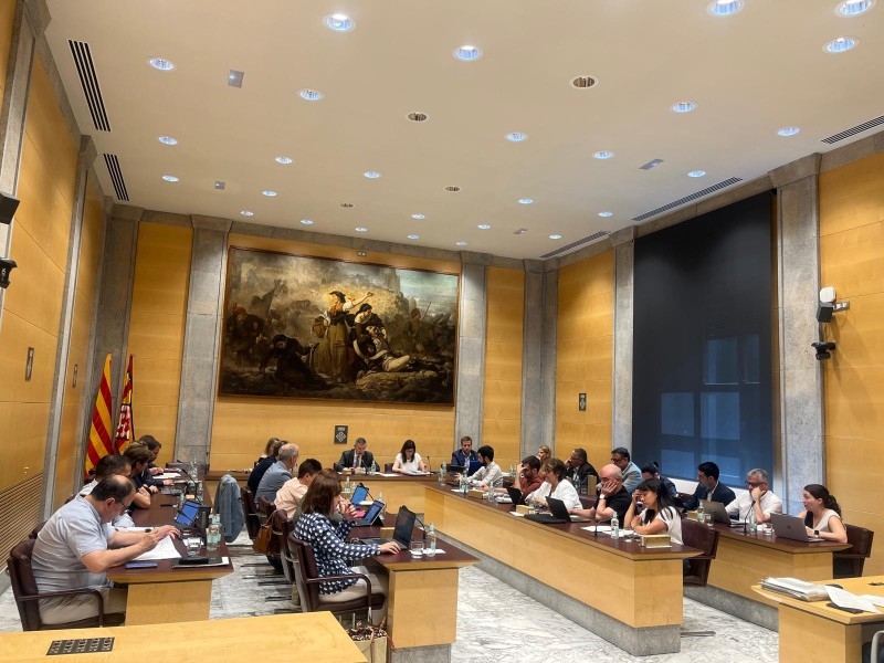 Foto : El Ple de la Diputació de Girona aprova diferents subvencions dels àmbits d'Habitatge, Educació i Joventut i Cooperac