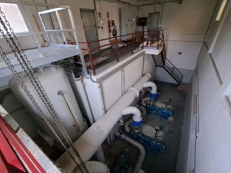 Foto 3: El Consorci d'Aigües millora la fiabilitat de les infraestructures de captació i transport d'aigua a la Costa Brava n