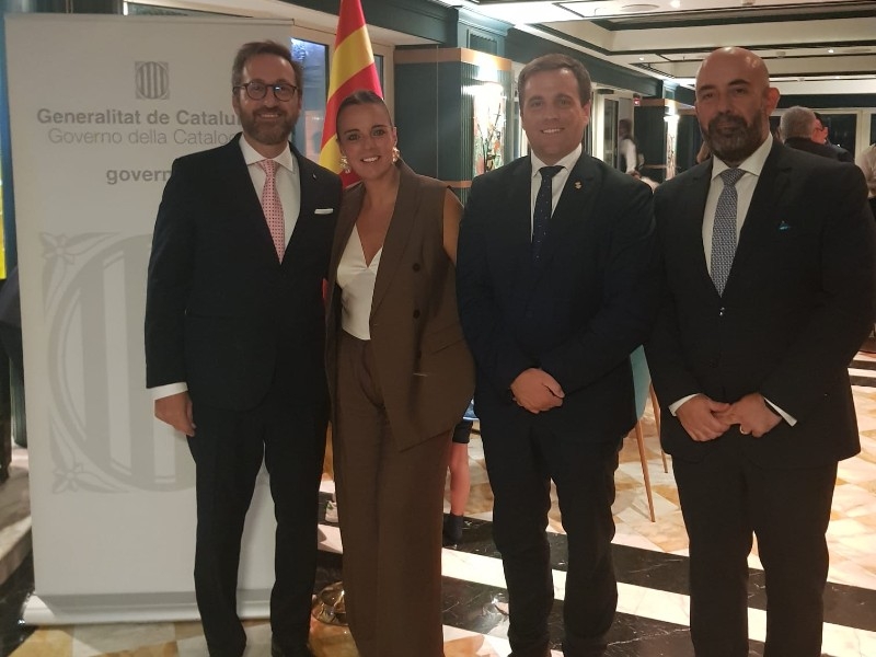 Foto : Les comarques gironines promocionen la seva oferta gastronòmica a Roma per la Diada
