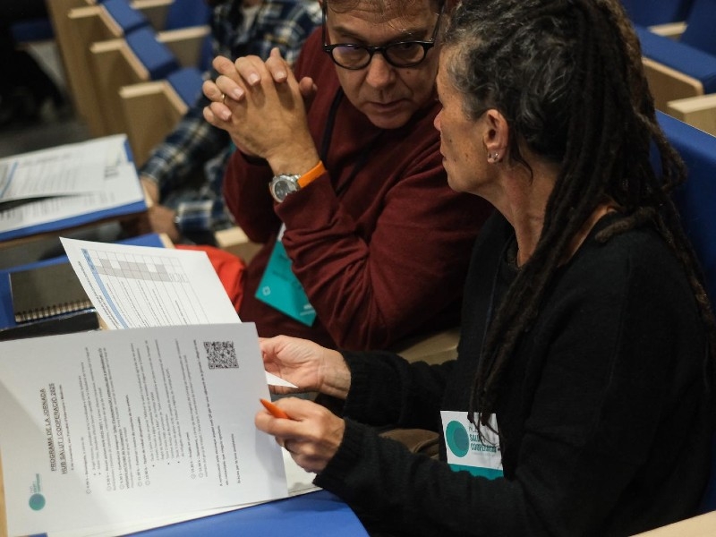 Foto 4: La cura dels professionals i del voluntariat centra el segon Hub de Salut i Cooperació, a Girona
