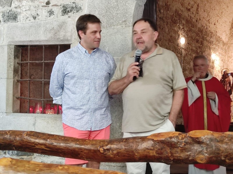 Foto : Inaugurades les obres de restauració de l'ermita de Santa Margarida, a Vilobí d'Onyar

