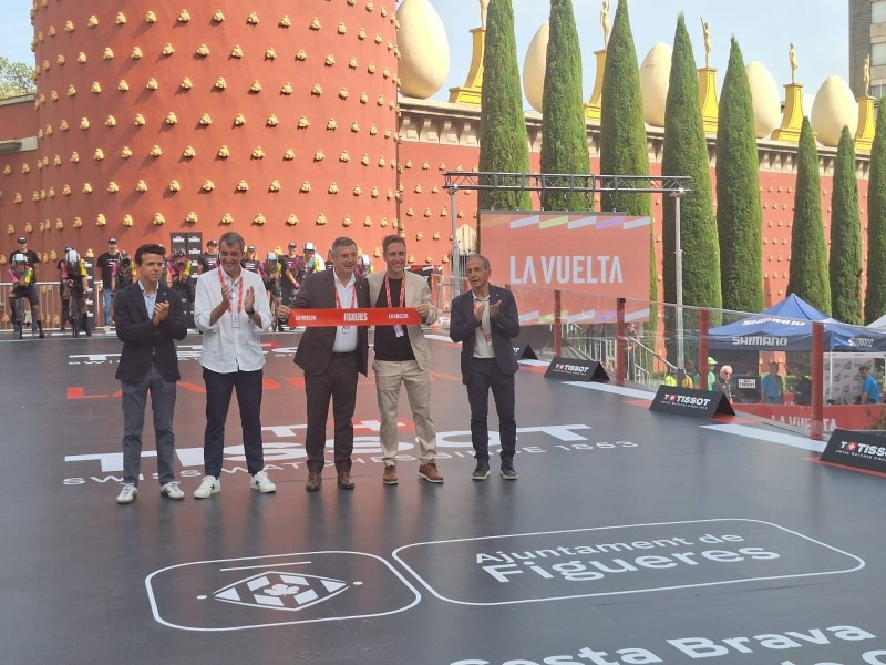 Foto : Figueres ha acollit la cinquena etapa de la Vuelta amb una contrarellotge que ha tingut molta expectació
