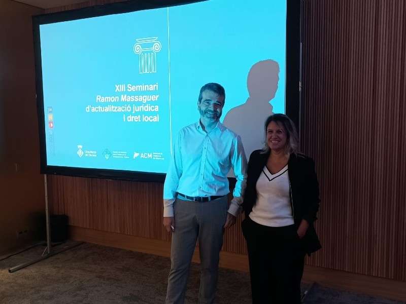 Foto : La cinquena sessió del XIII Seminari Ramon Massaguer d'Actualització Jurídica i Dret Local tracta l'execució del cont