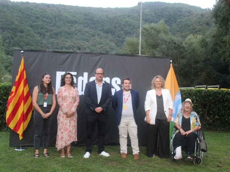 Foto : Recepció institucional en la 43a edició de l'Ésdansa de les Preses
