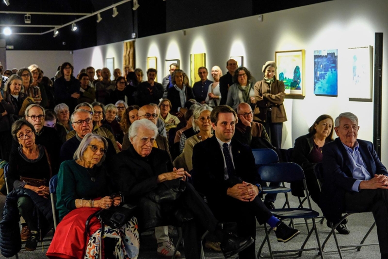 Foto 3 : «Expoart. Del 1984 al 2002, innovant», a la Casa de Cultura de la Diputació de Girona