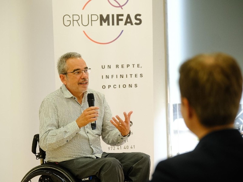 Foto 5: El Grup Mifas inaugura l'ampliació de la seu central a Girona, executada amb la col·laboració de la Diputació
