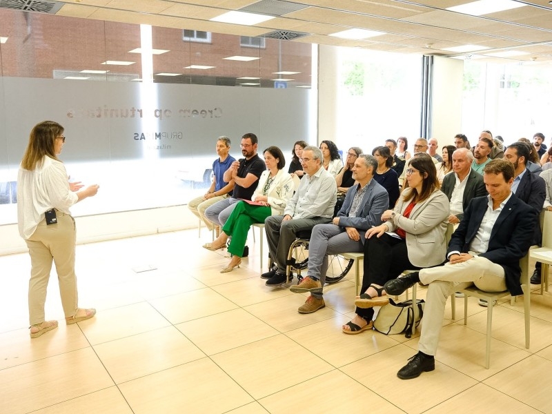 Foto 6: El Grup Mifas inaugura l'ampliació de la seu central a Girona, executada amb la col·laboració de la Diputació
