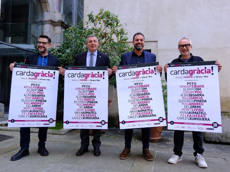 Foto : Festimams celebra deu anys i es transforma en Cardagràcia, festival d'humor de Girona i Olot
