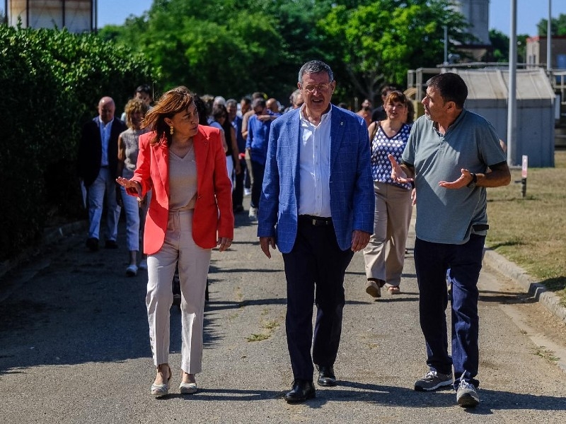 Foto 5: La depuradora de Palamós recupera la plena funcionalitat cinc mesos després que el temporal Harry la deixés totalment