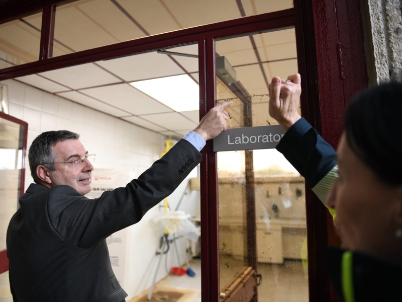 Foto 4: El temporal Harry provoca danys greus a la depuradora de Palamós i obliga a activar mesures d'emergència
