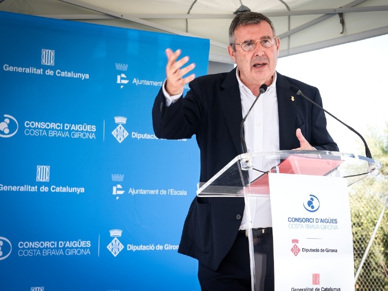 Foto 3: Inaugurada la potabilitzadora de l'Escala, que millorarà la qualitat i la garantia del subministrament d'aigua al mun