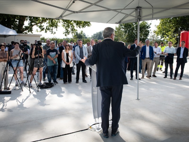 Foto 4: Inaugurada la potabilitzadora de l'Escala, que millorarà la qualitat i la garantia del subministrament d'aigua al mun