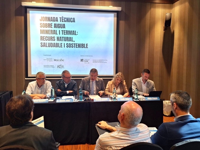 Foto : Sant Hilari Sacalm acull una jornada tècnica sobre les aigües minerals i termals com a recurs natural saludable i sos
