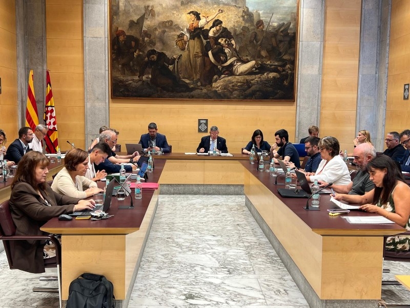 Foto : El Ple de la Diputació de Girona estudia l'adhesió a L'Energètica per a un subministrament d'energia de proximitat i 