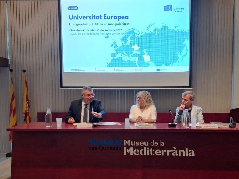 Foto : La cinquena edició de la Universitat Europea reflexiona sobre els reptes del continent en un context polaritzat
