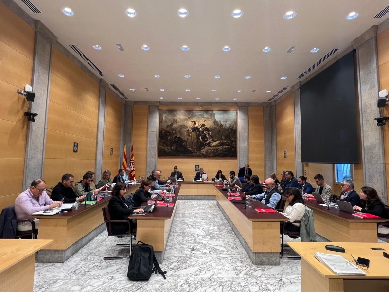 Foto : El Ple de la Diputació de Girona aprova inicialment el projecte bàsic per destinar l'edifici de plaça de la Diputació