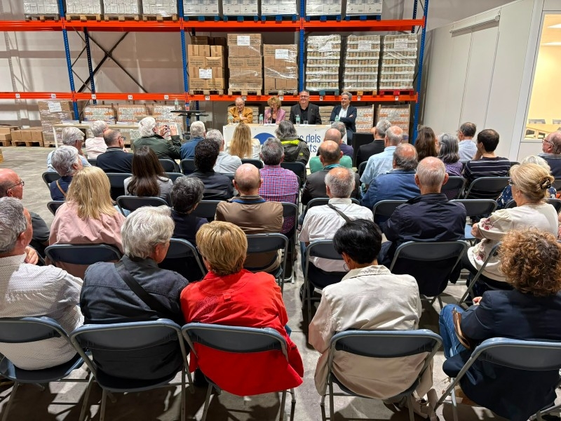 Presentació del llibre sobre el Banc dels Aliments