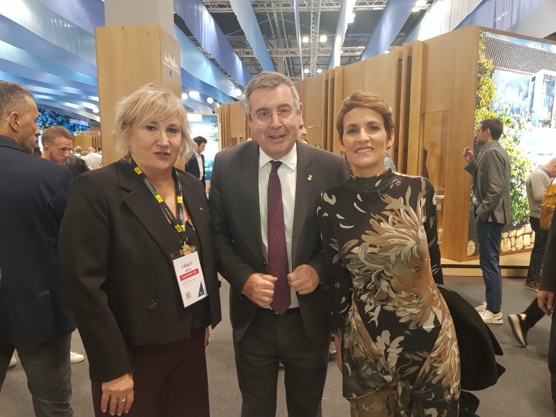 Foto : El president de la Diputació de Girona, Miquel Noguer, visita Fitur 2026, a Madrid
