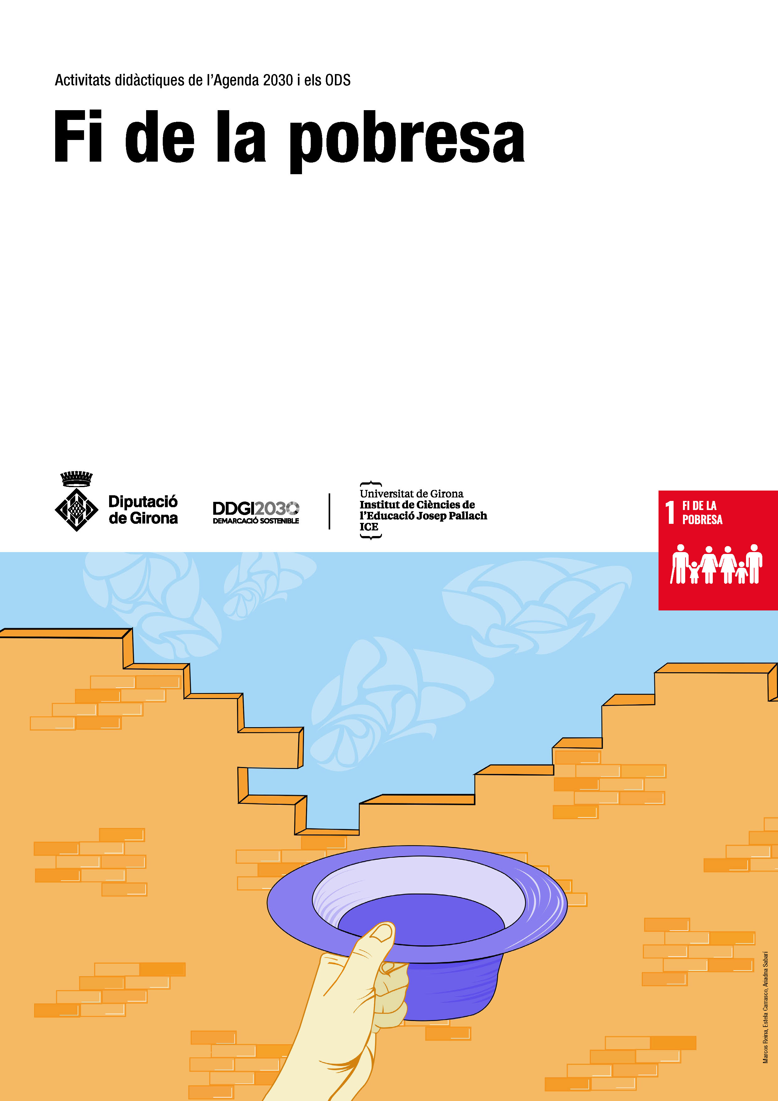 Portada de l'activitat ODS 1. Fi de la pobresa
