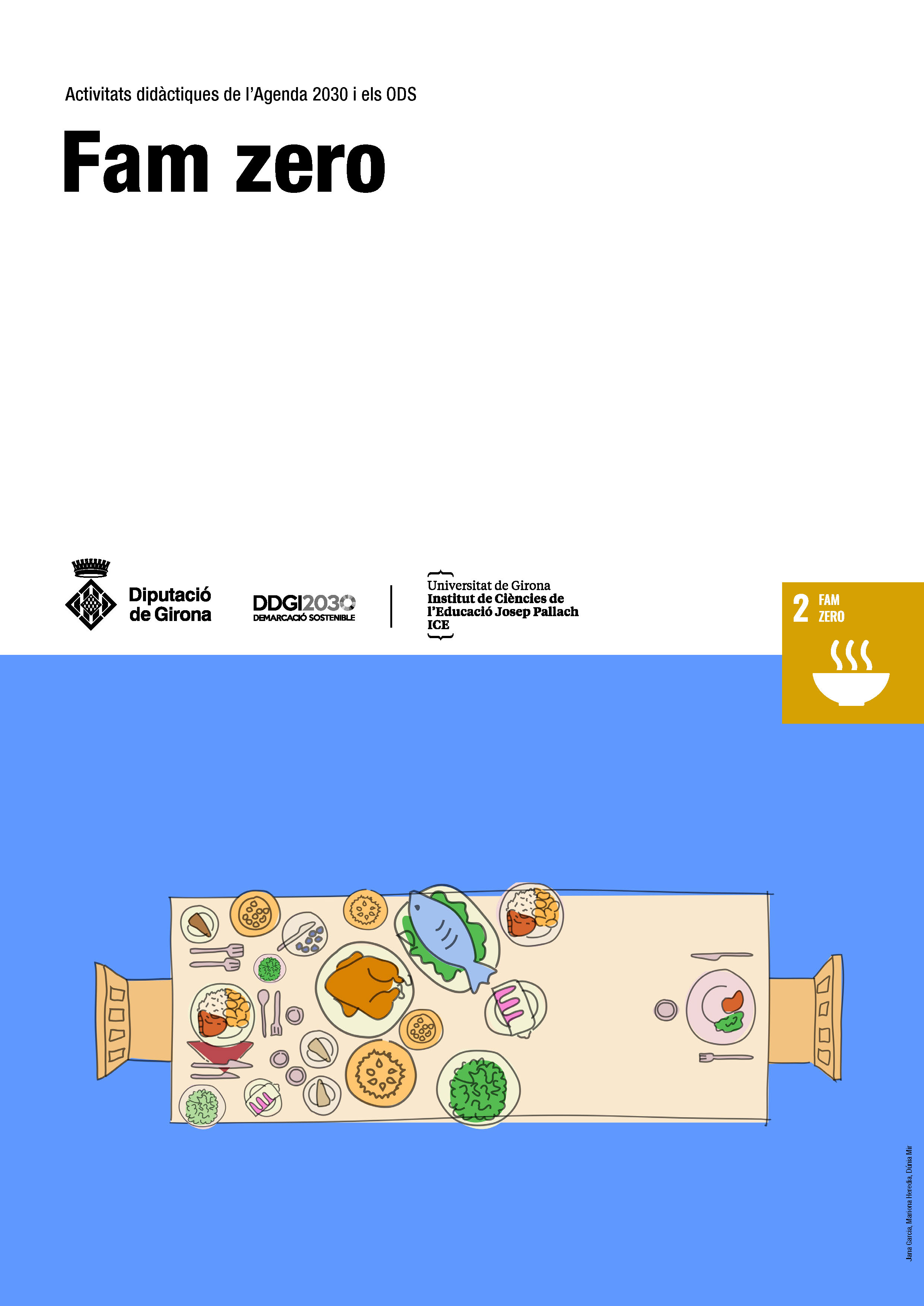 Portada de l'activitat ODS 2. Fam zero