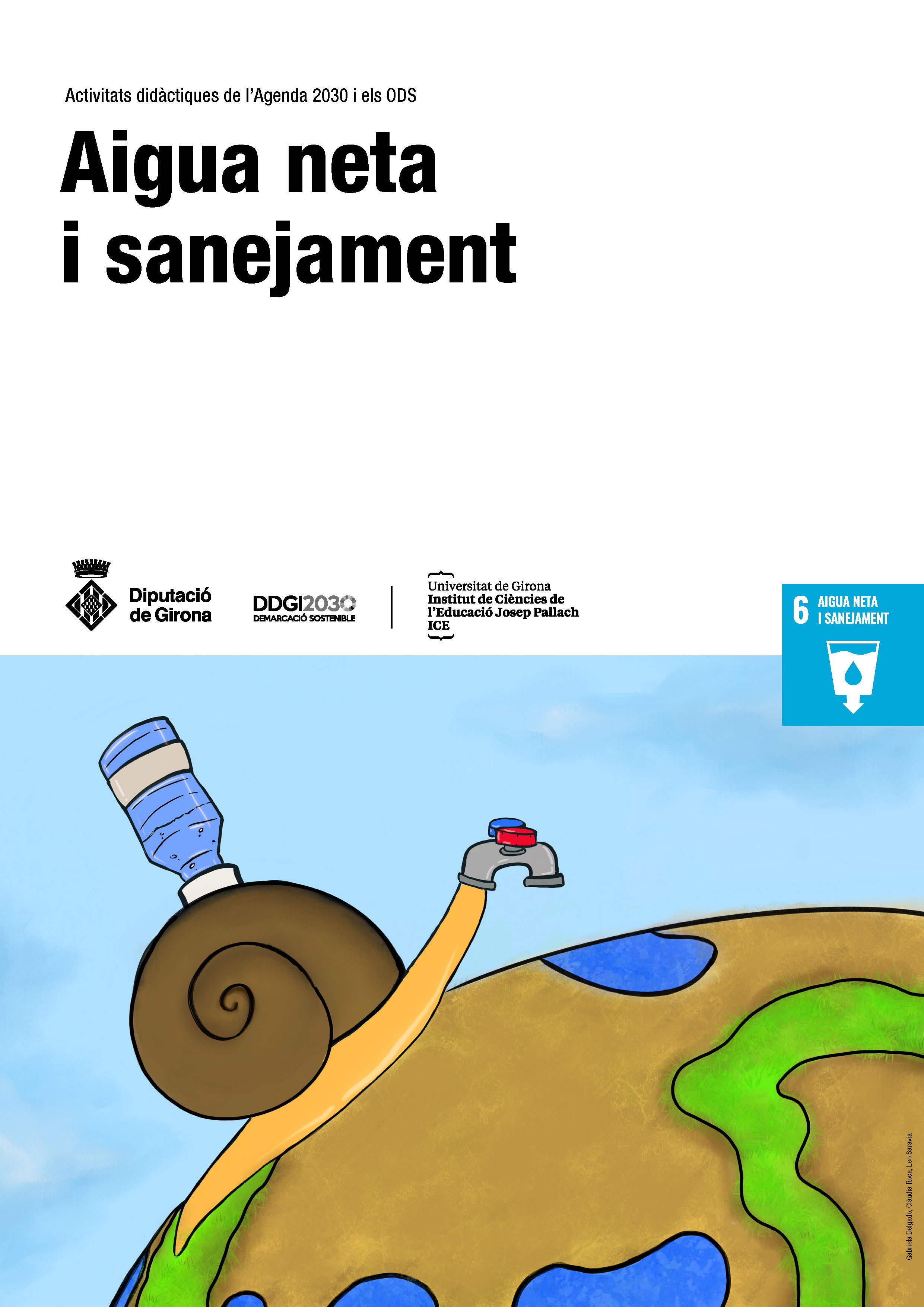 Portada de l'activitat ODS 6. Aigua neta i sanejament