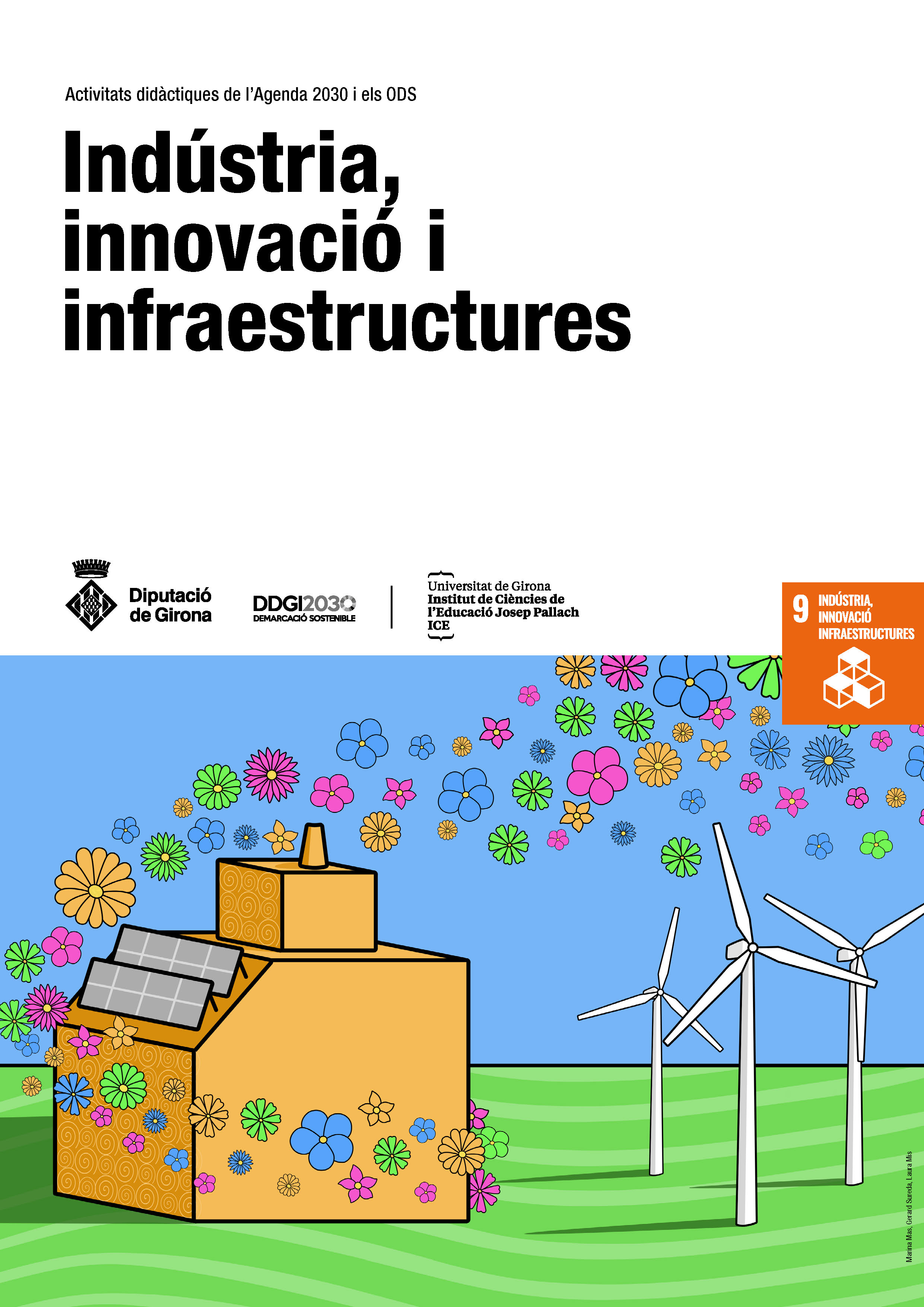 Portada de l'activitat ODS 9. Indústria, innovació i infraestructures