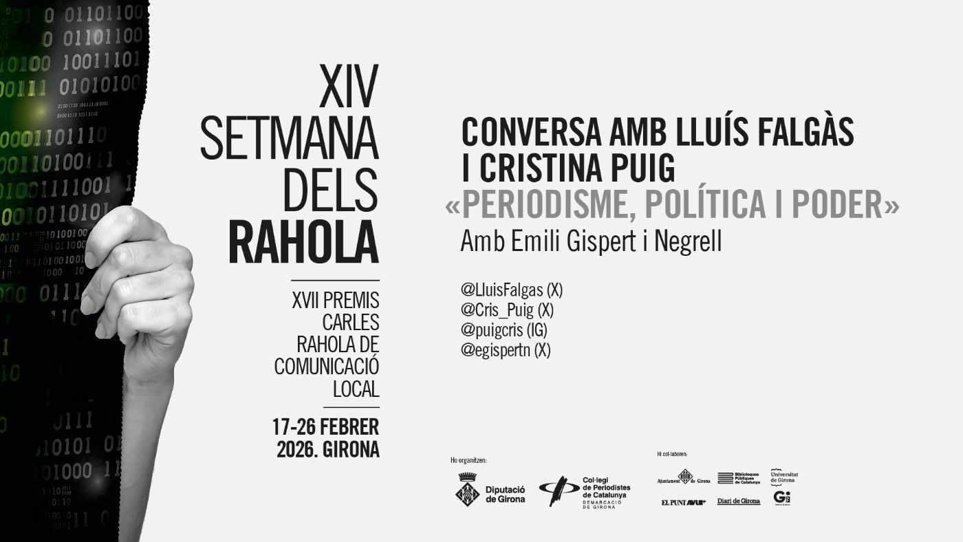 Conversa amb Lluís Falgàs i Cristina Puig - Setmana Rahola