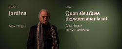 Àlex Nogué presenta l'exposició «Quan els arbres deixaren anar la nit»