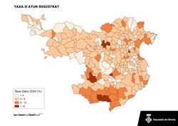 Taxa d'atur registrat